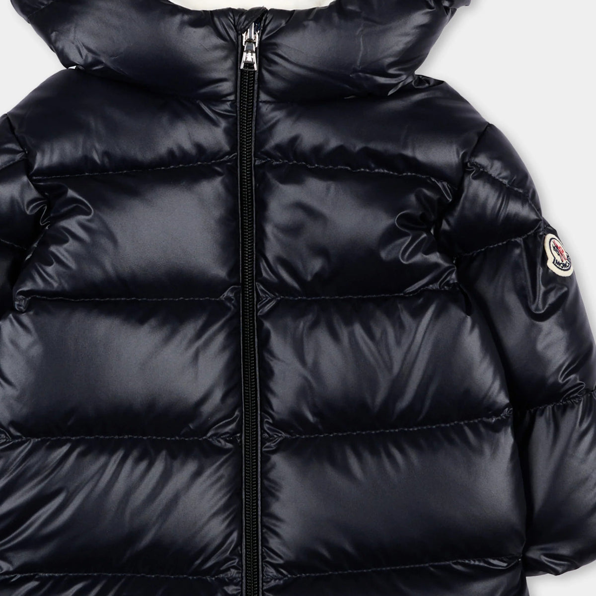 Moncler Enfant Alanie Navy Padded Snowsuit | Casa Childrenswear