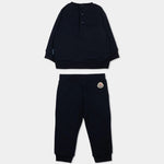 Moncler Enfant Infant Boys Navy Tracksuit Set | Casa Childrenswear