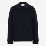 Moncler Enfant Boys Long Sleeve Polo | Casa Childrenswear