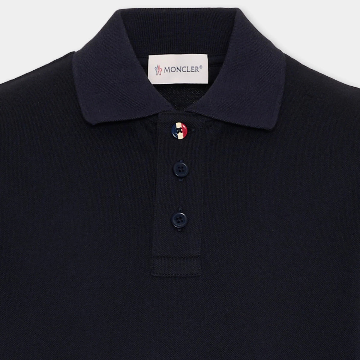 Moncler Enfant Boys Long Sleeve Polo | Casa Childrenswear