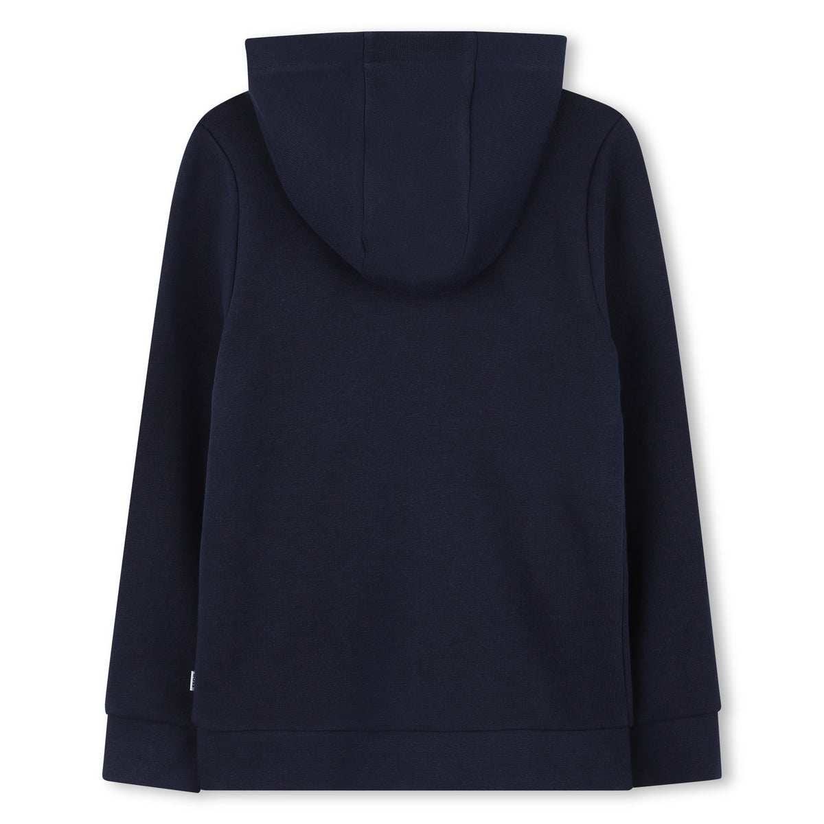 Boss Boys Navy Zip Up Hoodie | Casa Childrenswear