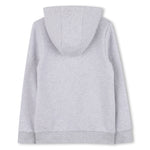 Boss Boys Grey Zip Up Hoodie | Casa Childrenswear