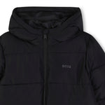 Boys Black Puffer Jacket