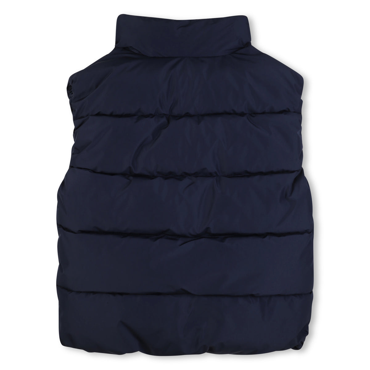 Boys Black Sleeveless Gillet Puffer