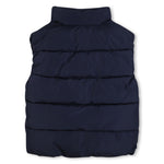 Boys Black Sleeveless Gillet Puffer