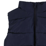 Boys Black Sleeveless Gillet Puffer