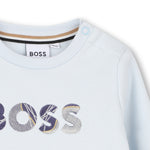 Boss Baby Boys Grey Logo Sweatshirt | Casa Childrenswear