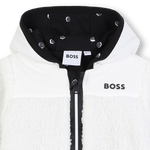 Baby Boys White Jumpsuit