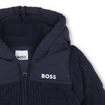 Baby Boys Navy Logo Coat