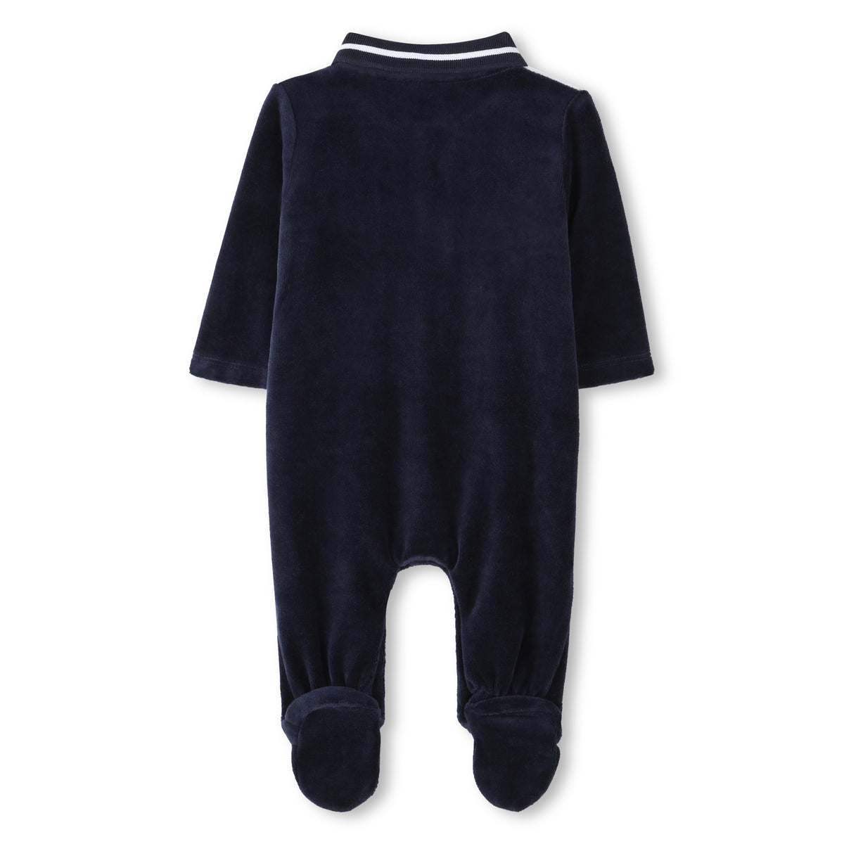 Baby Boys Navy Babygrow