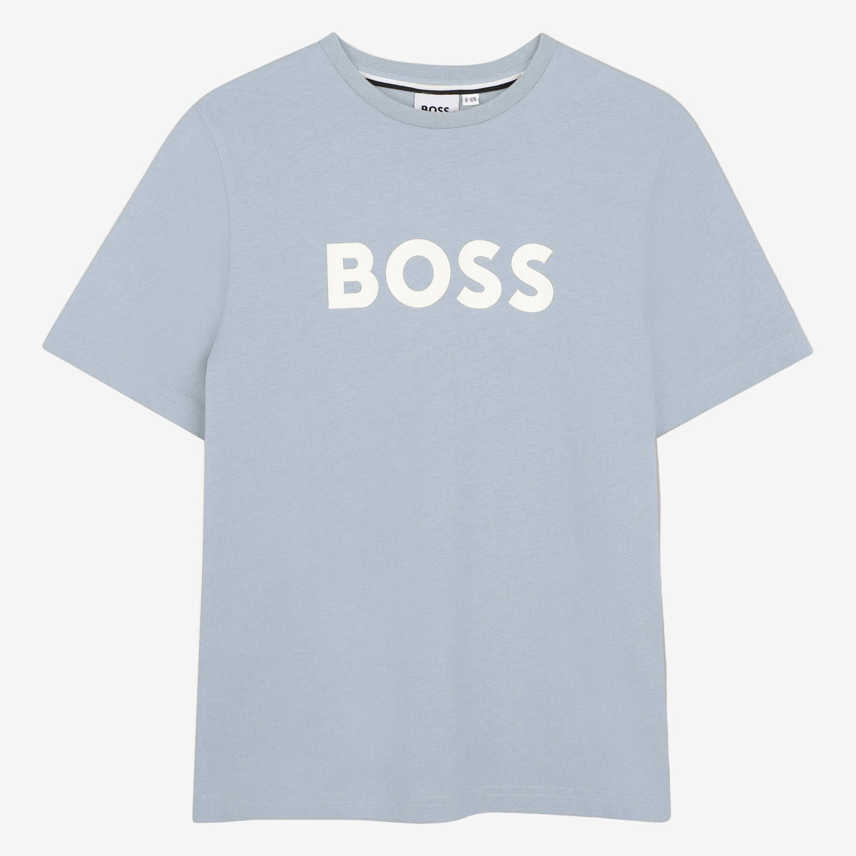 Boss Boys Pale Blue Logo T-Shirt | Casa Childrenswear