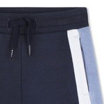 Boss Baby Boys Striped Navy Shorts | Casa Childrenswear