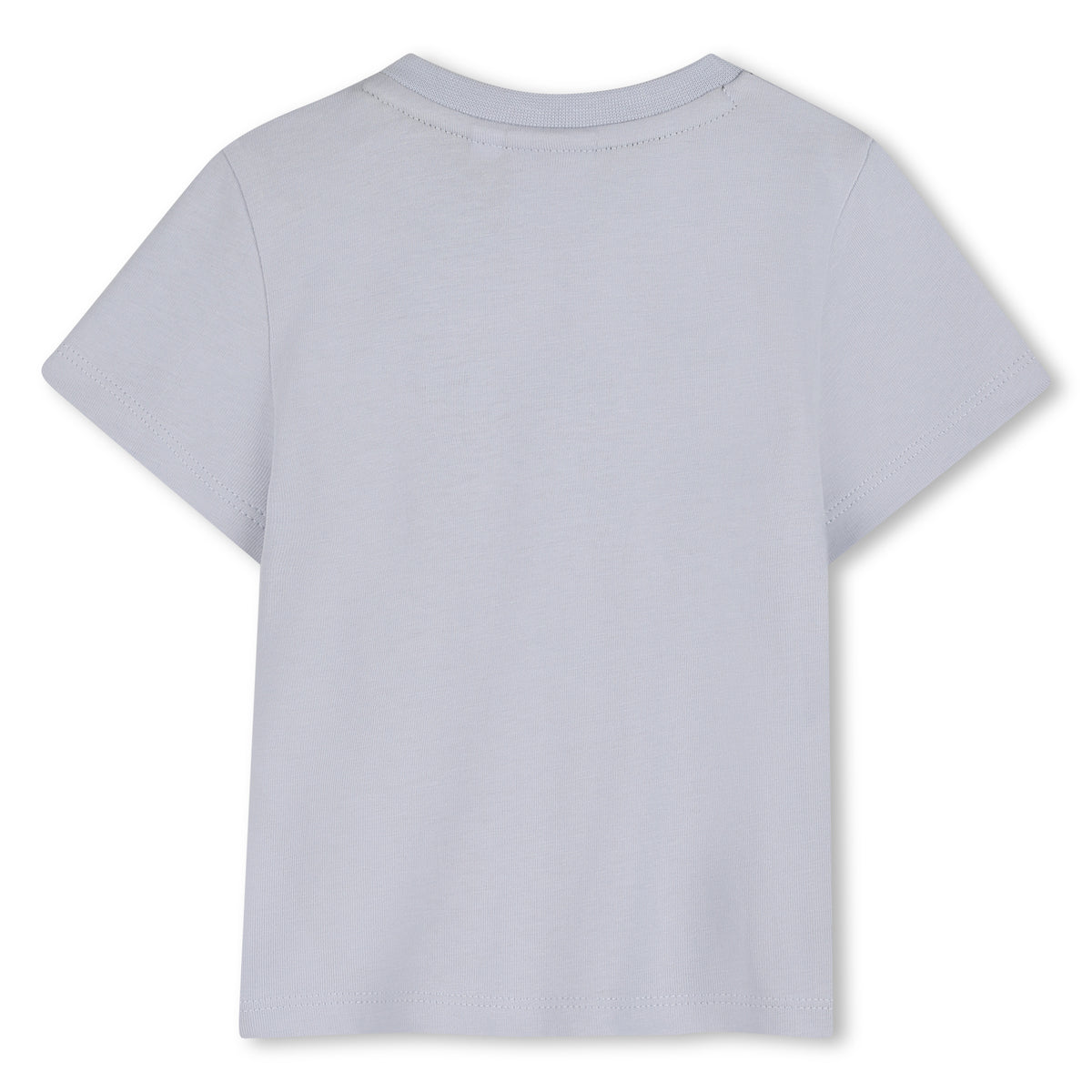 Boss Baby Boys Pale Blue T-Shirt with Split Logo | Casa Childrenswear