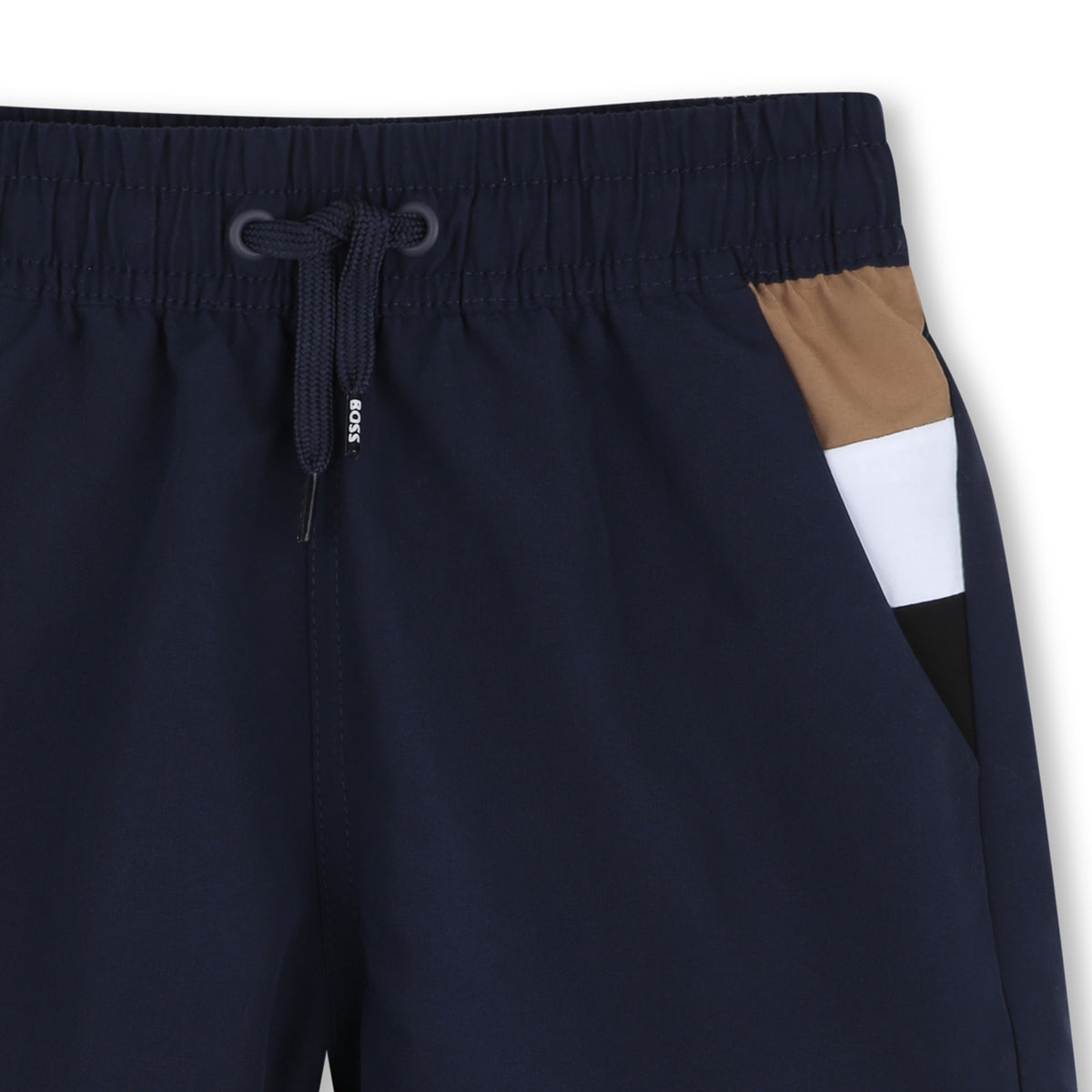 Boss Boys Navy Swim Shorts | Casa Childrenswear