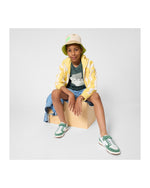Boss Boys Pine T-Shirt with Split Logo | Casa Childrenswear