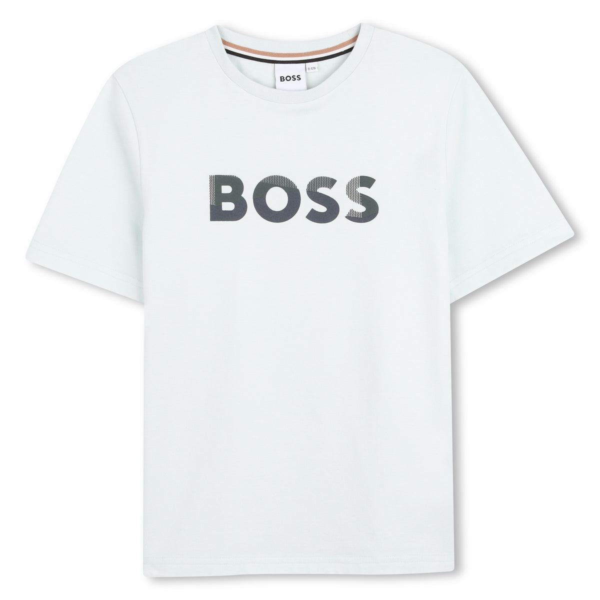 Boss Boys Green Logo T-Shirt and Short Set | Casa Childrenswear