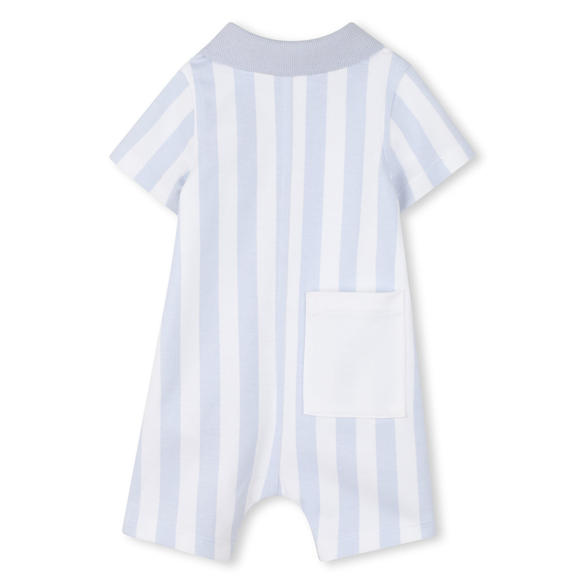 Boss Baby Boys Blue Striped Romper | Casa Childrenswear