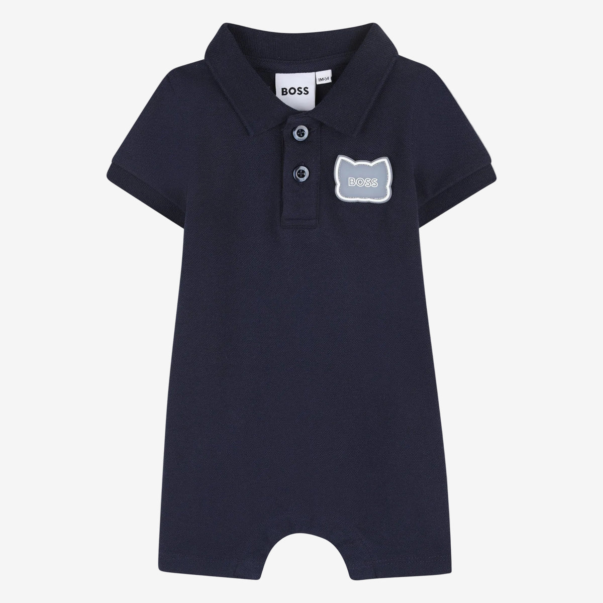 Boss Baby Boys Navy Romper | Casa Childrenswear