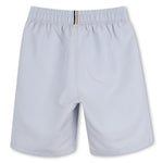 Boss Boys Pale Blue Logo Swim Shorts | Casa Childrenswear