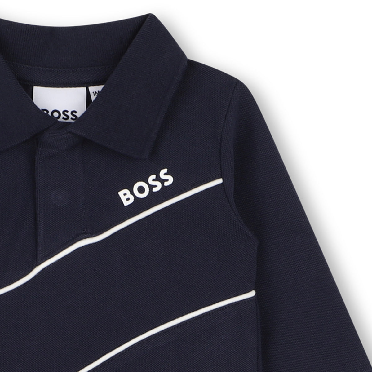 Baby Boys Navy Babygrow