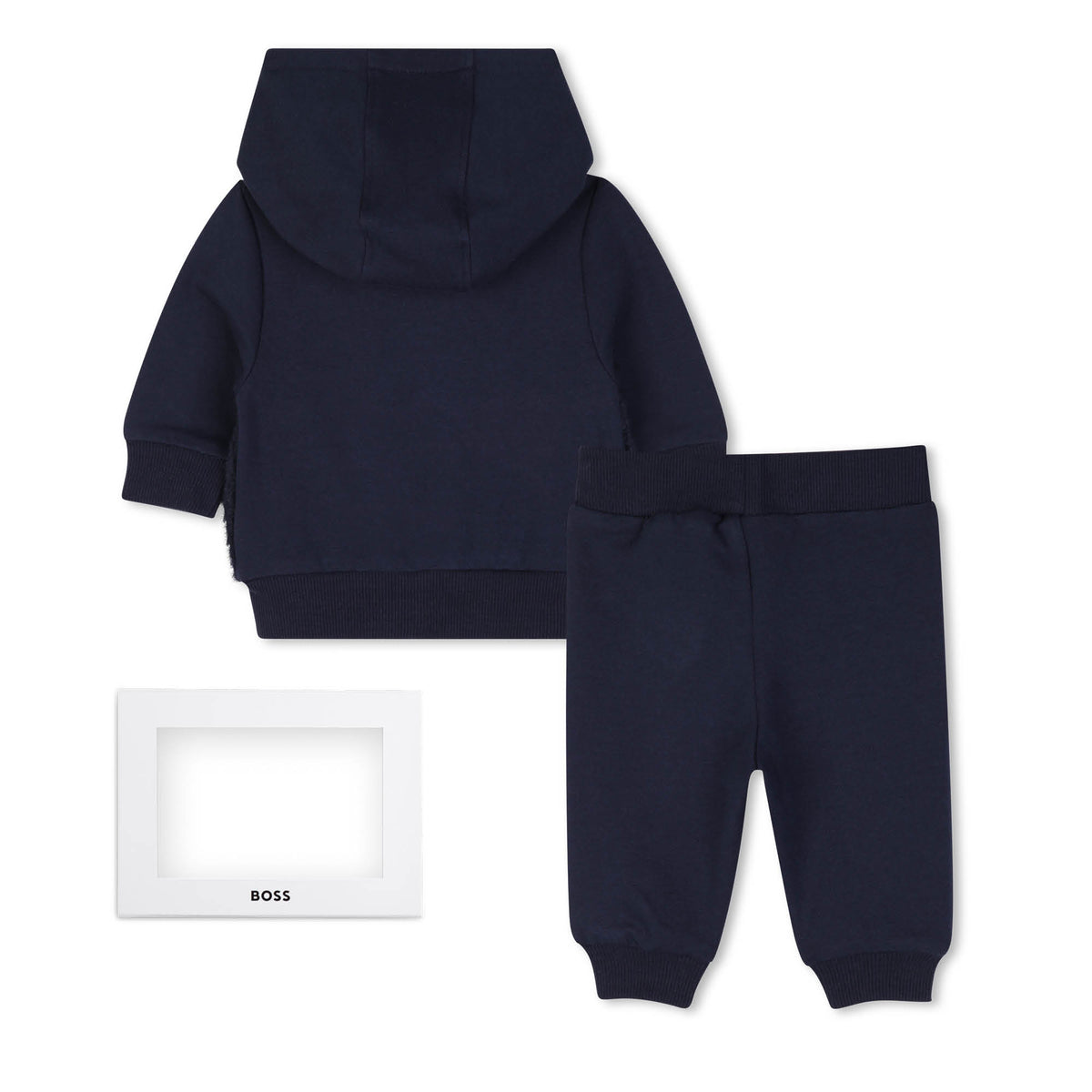 Baby Boys Navy Tracksuit Set