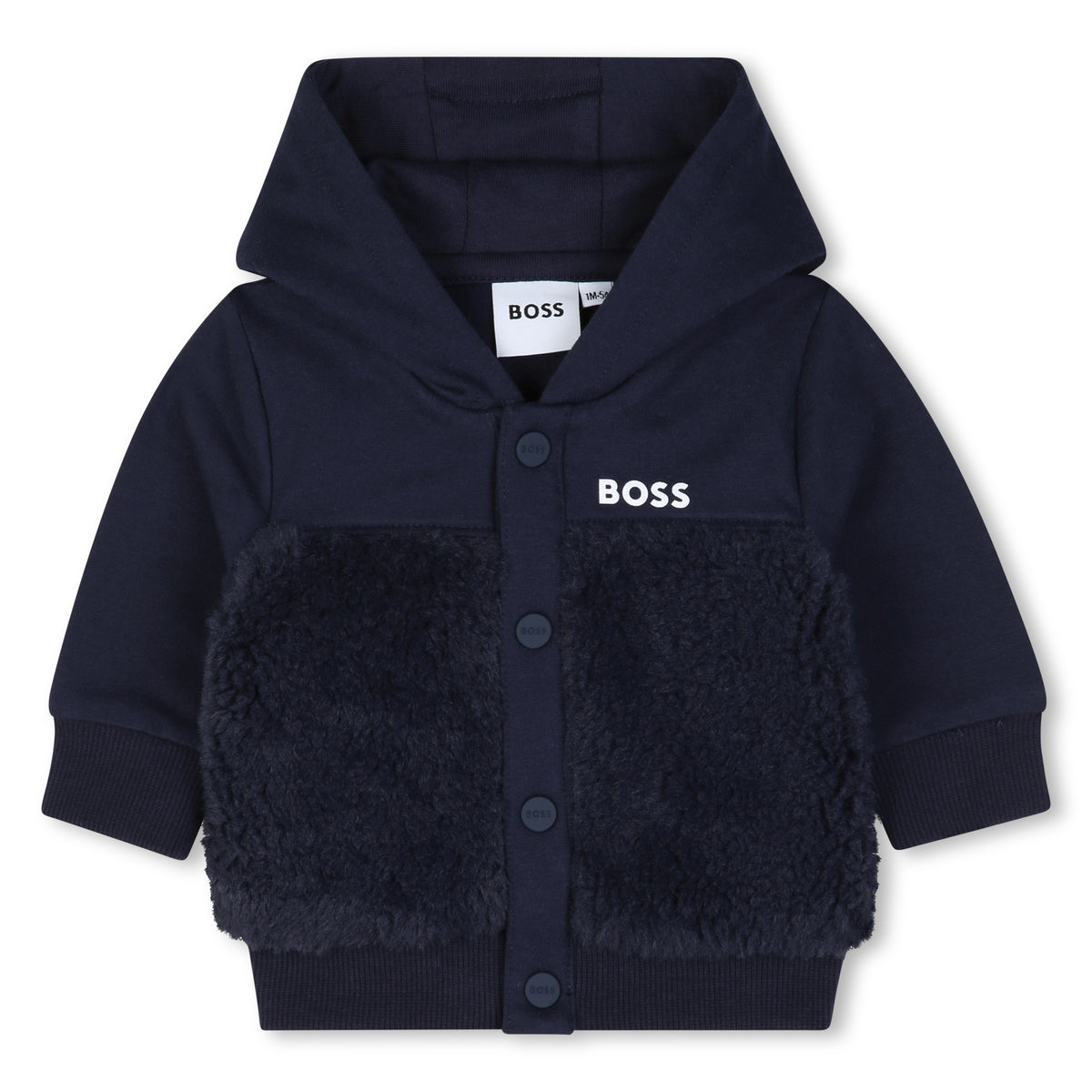 Baby Boys Navy Tracksuit Set