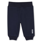 Baby Boys Navy Tracksuit Set