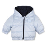 Baby Boys Light Blue Reversible Jacket