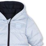 Baby Boys Light Blue Reversible Jacket