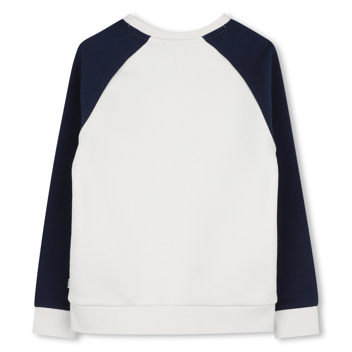 Boys Ivory Contrast Sweatshirt