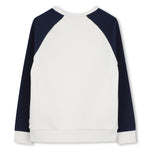 Boys Ivory Contrast Sweatshirt