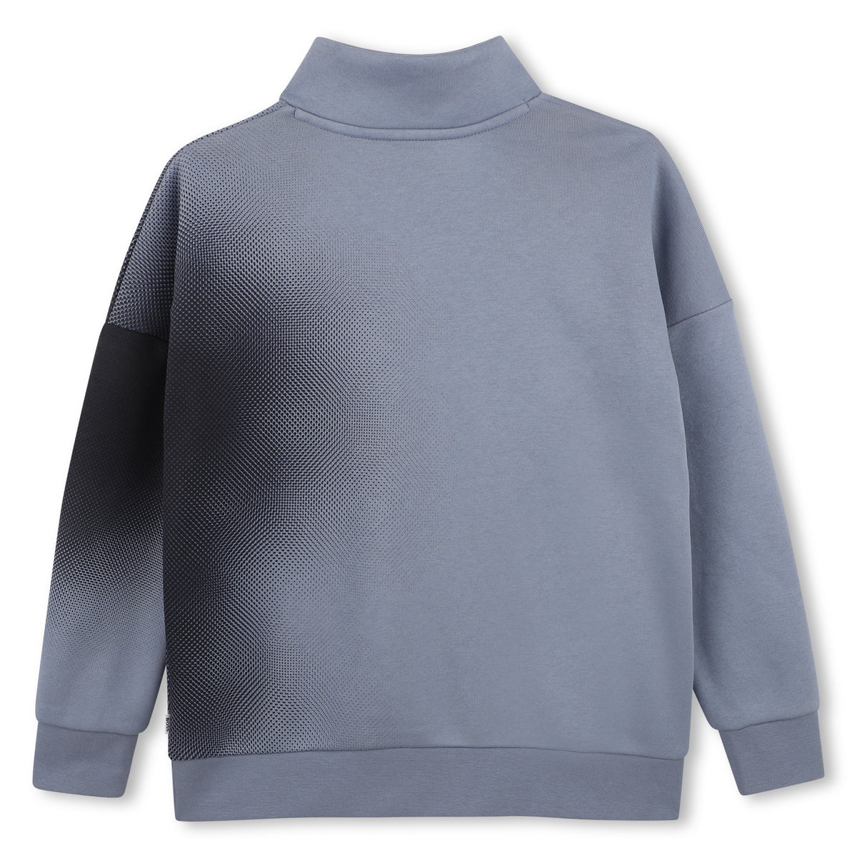 Boys Half Zip Spray Sweatshirt