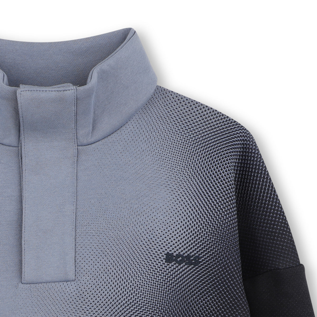 Boys Half Zip Spray Sweatshirt
