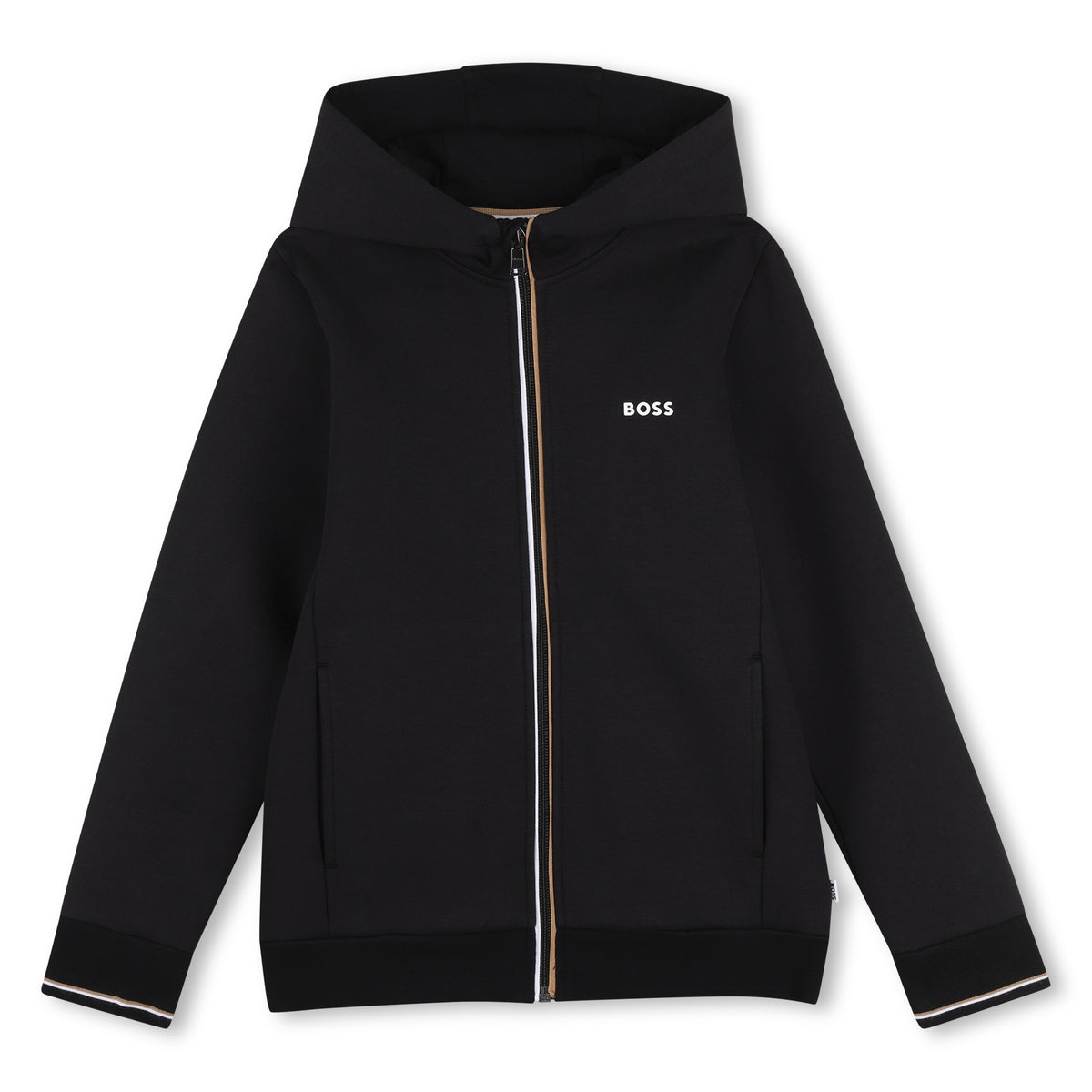 Boys Black Tracksuit Set