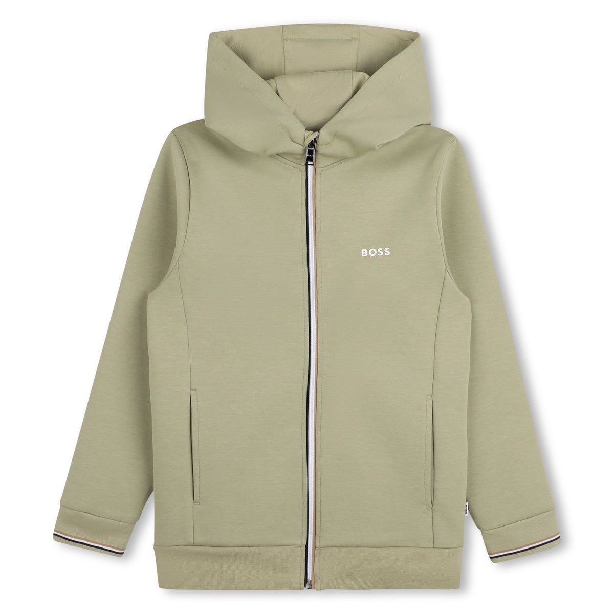 Boys Brown Tracksuit Set