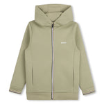 Boys Brown Tracksuit Set