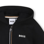 Infant Boys Black Tracksuit Set