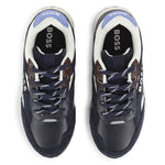Boys Navy Colourblock Trainers