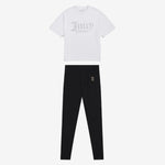 Juicy Couture Diamante White Tee and Legging Set | Casa Childrenswear