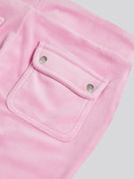 Juicy Couture Pink Diamante Bootcut Jogger | Casa Childrenswear