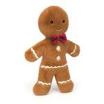 Jellycat Jolly Gingerbread Fred Large - front view