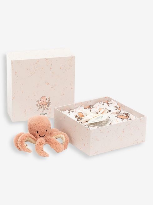 Jellycat Jellycat Odell Octopus Gift Set - front view