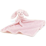 Jellycat Bashful Pink Bunny Soother - front view