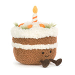 Jellycat Amuseables Carrot Cake - front view
