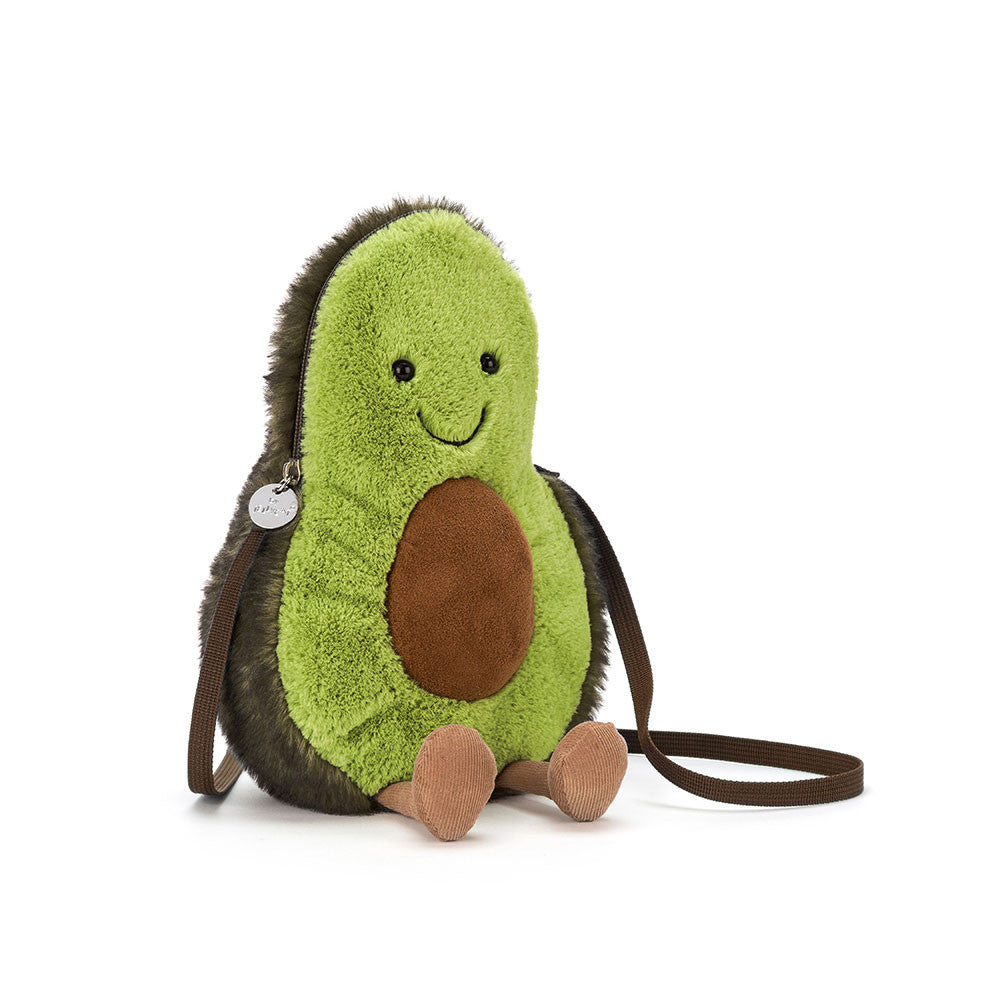 Jellycat Amuseables Avocado Bag - front view