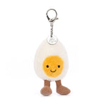 Jellycat Amuseables Happy Boiled Egg Bag Charm - front view