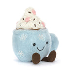 Jellycat Amuseables Hot Chocolate with Marshmallows - front view