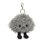 Jellycat Amuseables Storm Cloud Bag Charm - front view