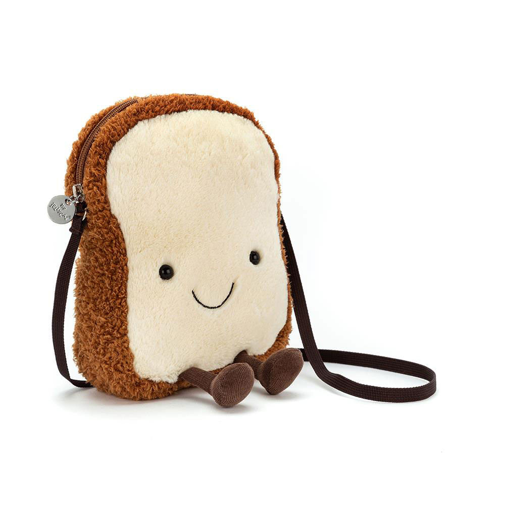 Jellycat Amuseables Toast Bag - front view