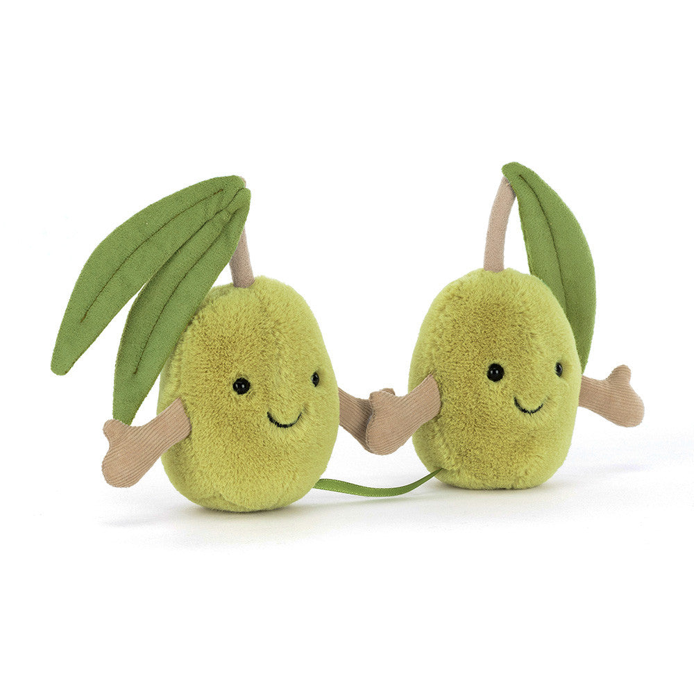Jellycat Amuseables Pair of Olives - front view